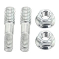 2pcs For 52/58 Chain Saw Guide Plate Double Head Screw Nuts Nut Accessories Garden Tool Parts Accessories Oasis Select 2pcs