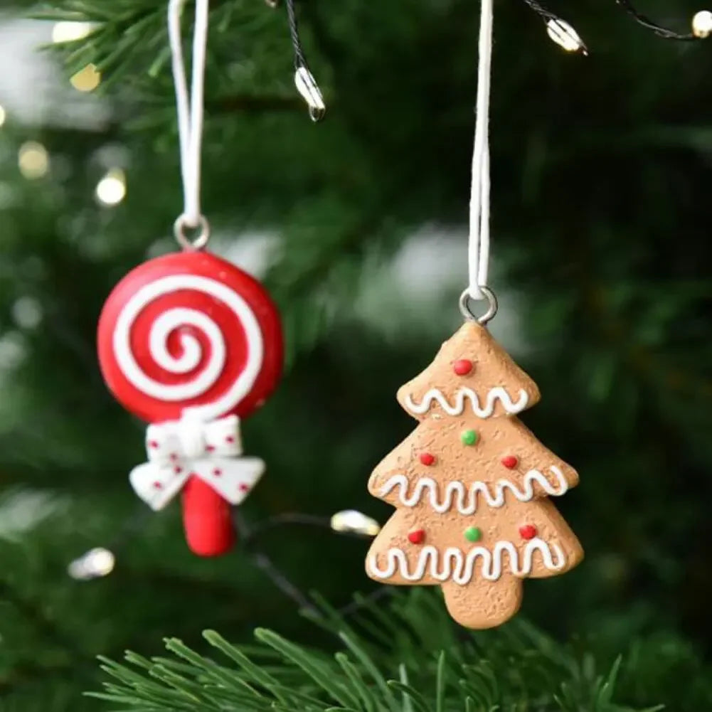 Gifting Ornaments Christmas Pendants Easy To Hang Decorations Festive Atmosphere Enhancer Festive Party Decoration Set Candy Set Oasis Select