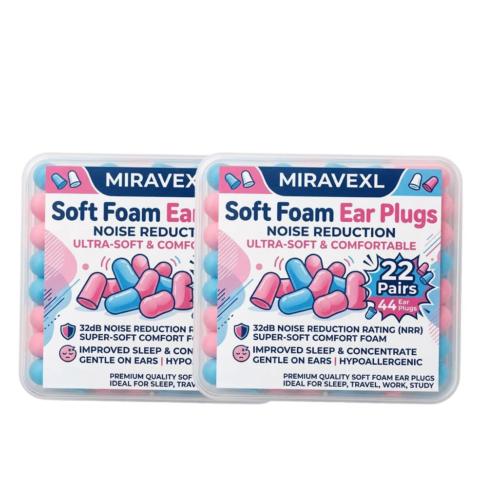 Soft FoamEar PlugsSpecially designed for small ear canals; suitable for sleeping, anti-snoring studying and noisy environments Oasis Select 44 pairs