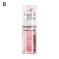 Korean Kawaii Lip gloss Honey Peach Lip Oil Long Lasting Non-sticky Moisturizing Vitamin E Lip Tint Lip Plumper Lip Care Serum Oasis Select 02