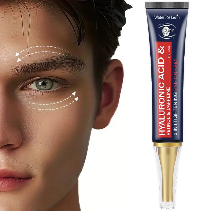 Caffeine and Retinol Eye Cream with Hyaluronic Acid - Anti-Allergic and Moisturizing Formula That Reduces Dark Circles, Puffiness, and Fine Lines Oasis Select