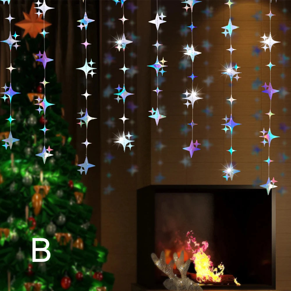 Star Hanging Decoration Pendant Set – Party & Wedding Decor
