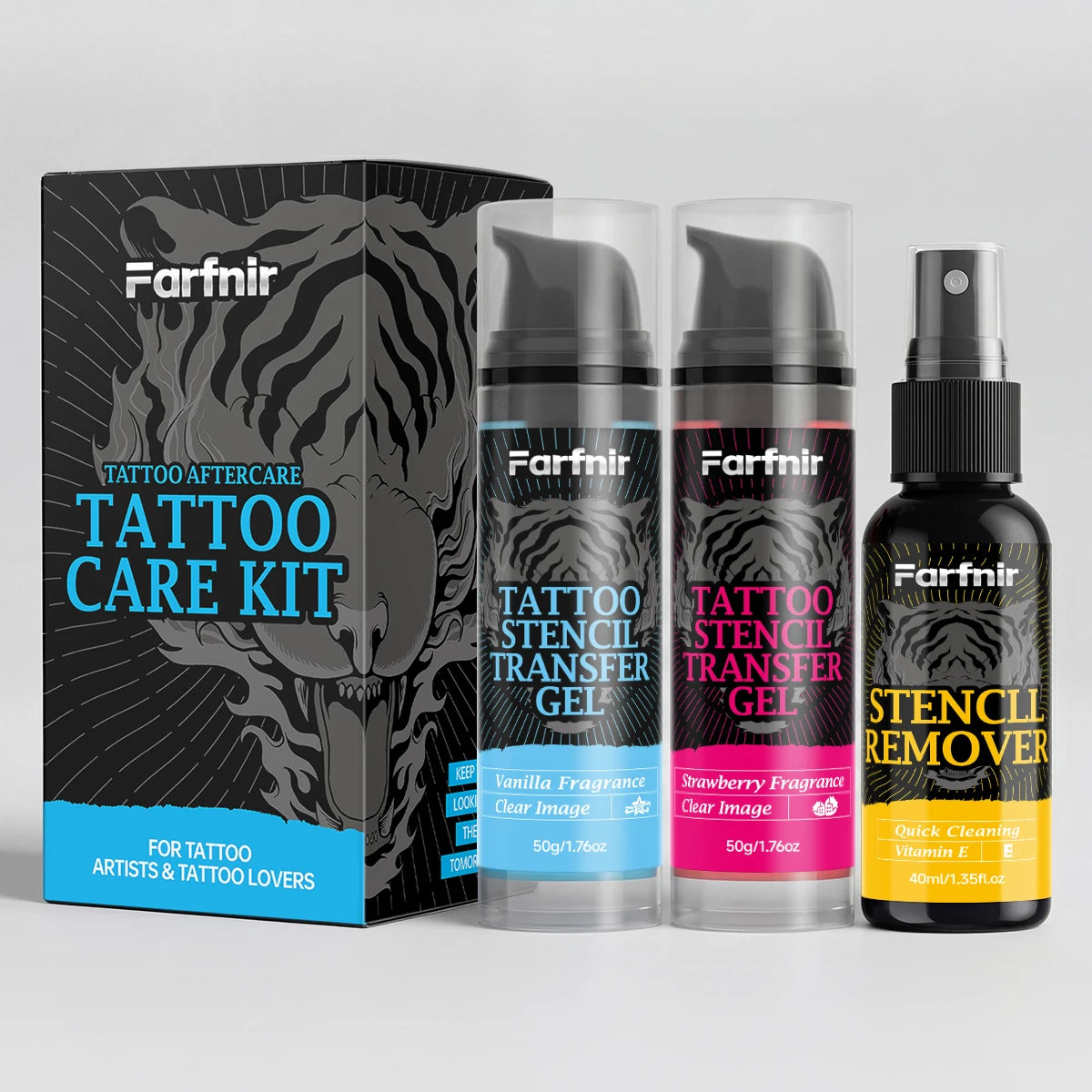 Tattoo care kit, provides long-lasting hydration and moisture, convenient to carry, suitable for daily tattoo care Oasis Select TATTOO CARE KIT 130g