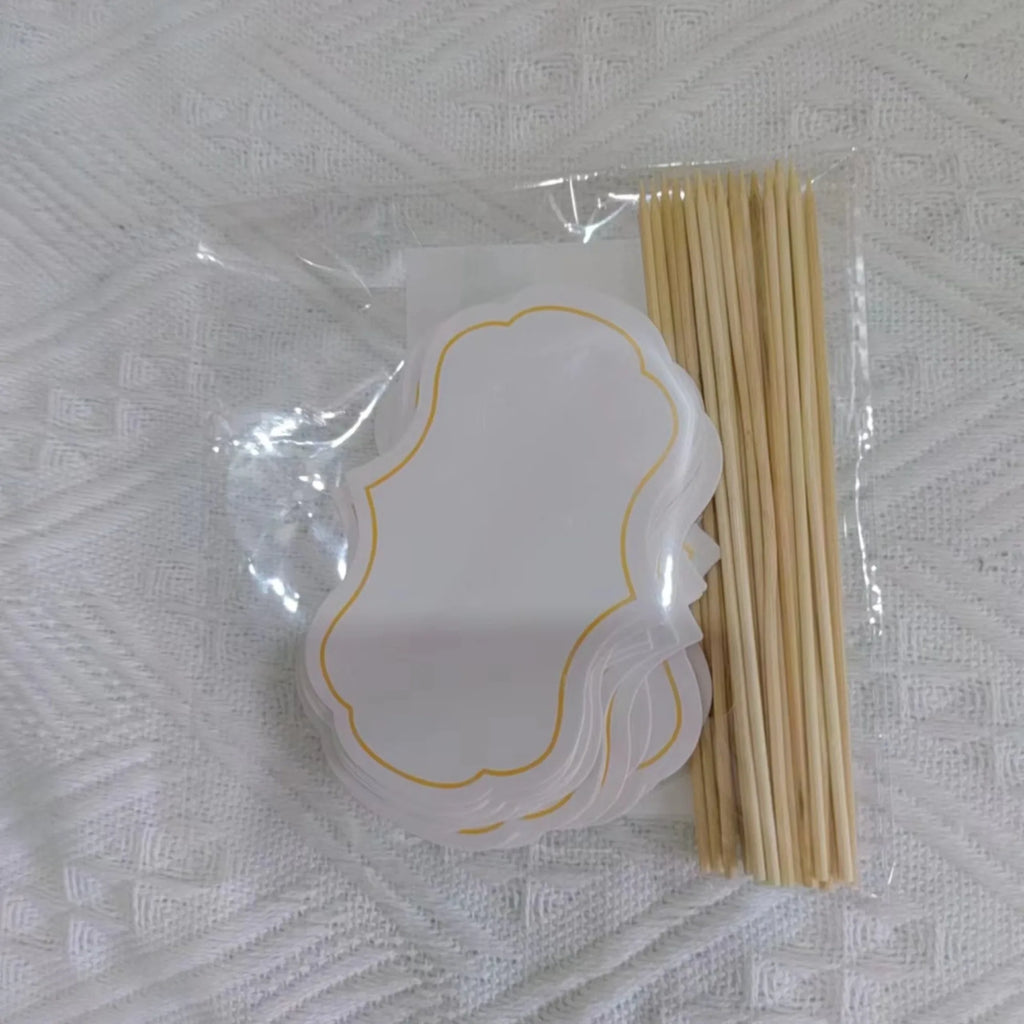 1 Set Mini Blackboard Paperboard Message Slate Business Card Holder Memo Label Brand Number Table Price For Party Decor Supplies Oasis Select D-24pcs 9x15cm