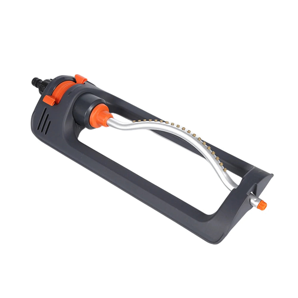 Oscillating Garden Sprinkler 19 Hole Nozzles Water Sprayer Aluminum Tube Swing Sprinkler for Cooling Lawn/Agriculture Irrigation Oasis Select