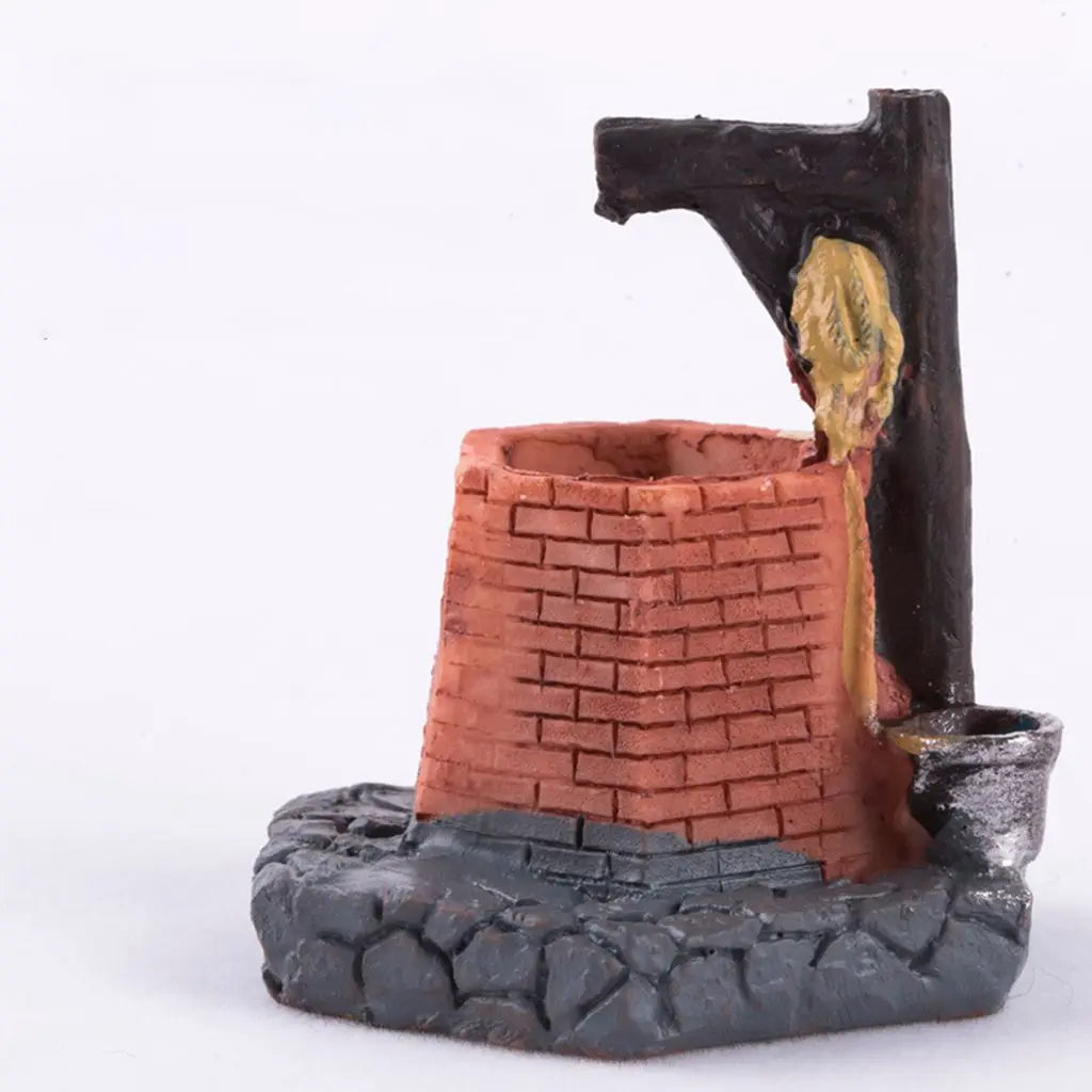Resin Miniature Figurine House Model | Bonsai & Home Decor