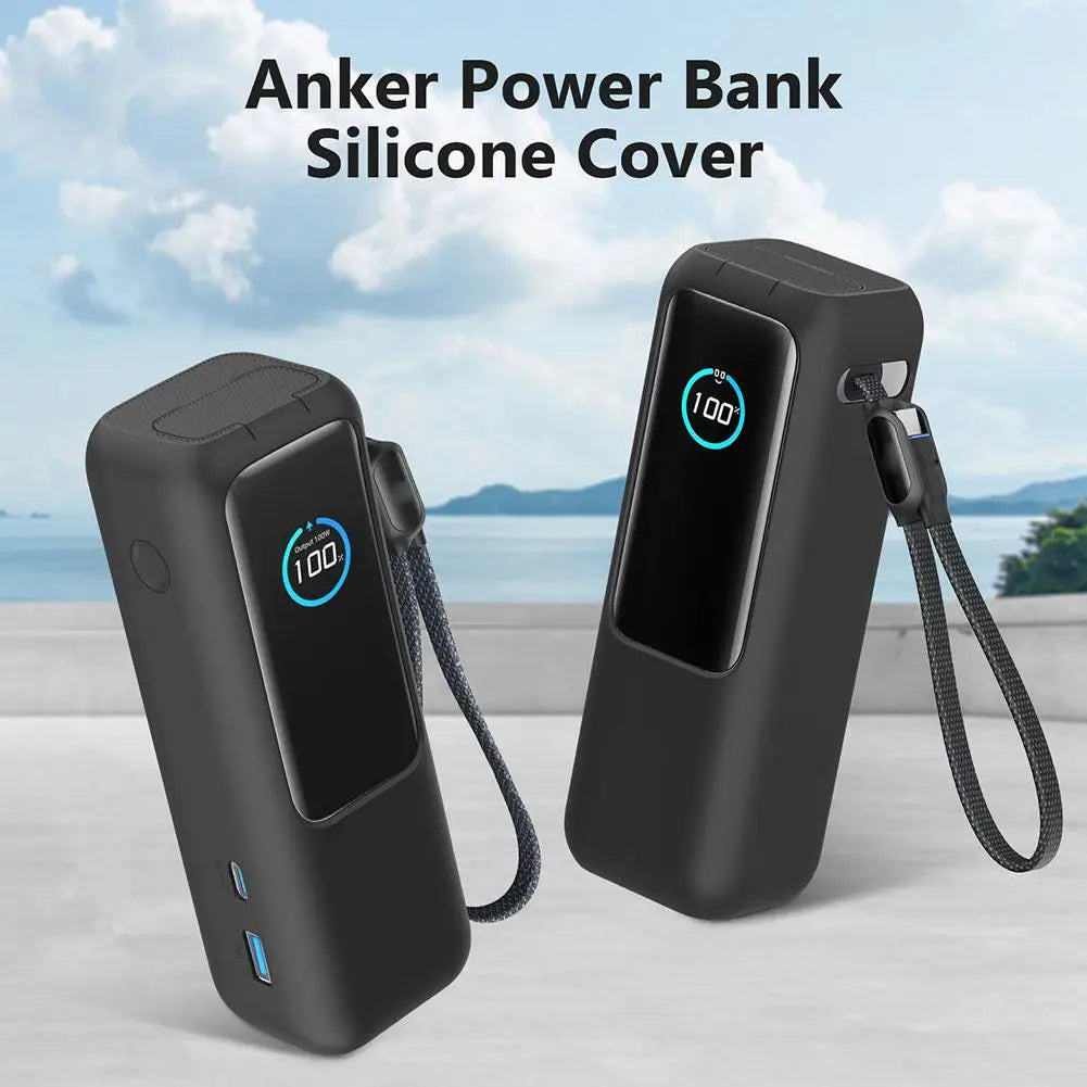 Silicone Case for Anker Zolo 165W Power Bank with Carrying Strap Power Bank Case Oasis Select