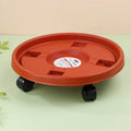 Rolling Plant Stand Tray with Wheels – Heavy Duty Pot Caddy