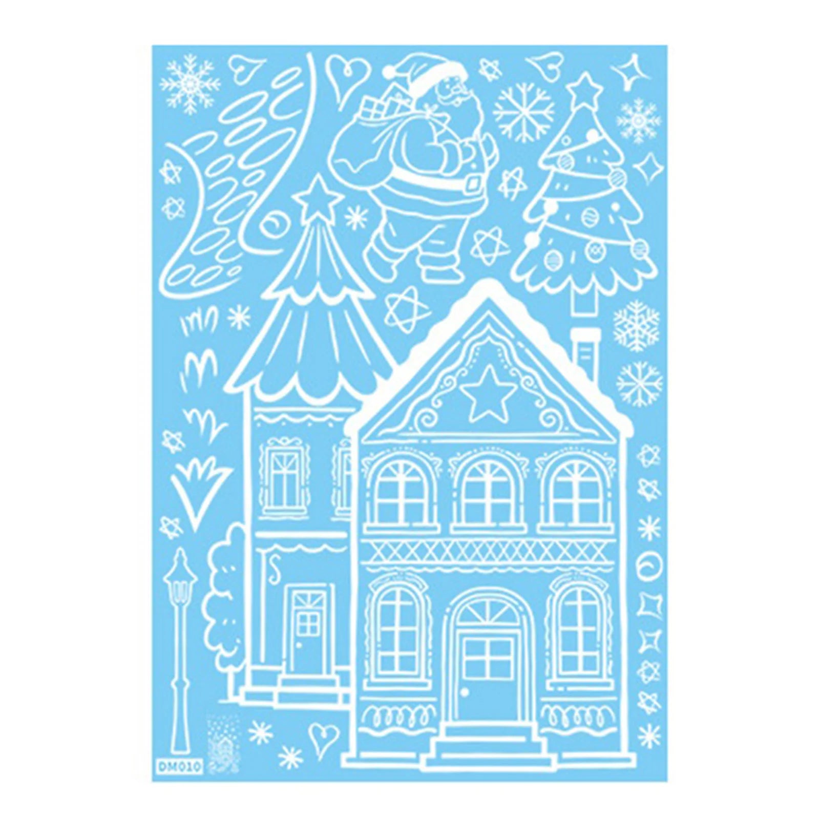 Snowman Christmas Window Clings & Removable Xmas Wall Decals Christmas Window Decals Oasis Select DM010