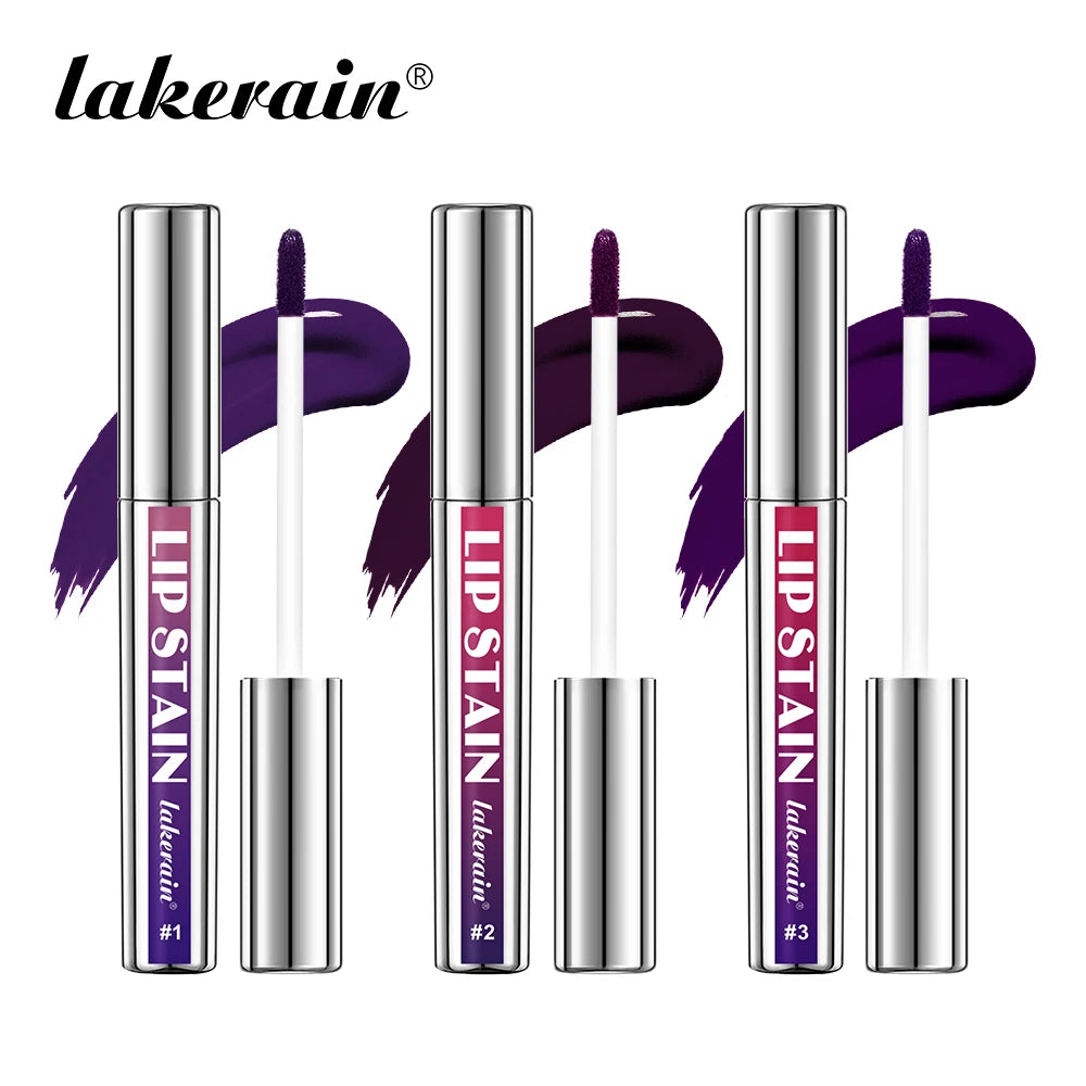 Lakerain Peel-off Lip Gloss Matte Natural Mist Lip Tinted Waterproof Long Lasting Lipstick Makeup Tear Contour Stain Cosmetics Oasis Select SET 3