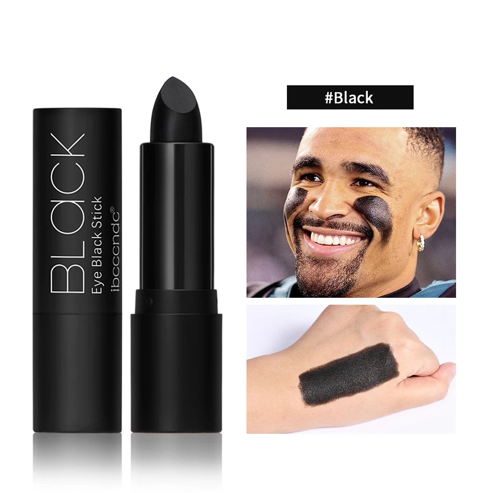 Black Cream-Blendable Face Body Paint Stick for Adults Children Eye Black Softball Football Baseball Sportsfor Halloween Makeup Oasis Select 1black1pc