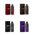 Herbal Hair Dye Shampoo Nourishing Repairing Scalp Long Lasting Red Purple Brown Black Color Coverage Home Hair Coloring Product Oasis Select 4pcs boxed
