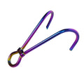 Marine Grade Diving Double Drift Hook 316 stainless steel Colorful Double Safety Hooks for Current Diving Oasis Select Colorful 1PC