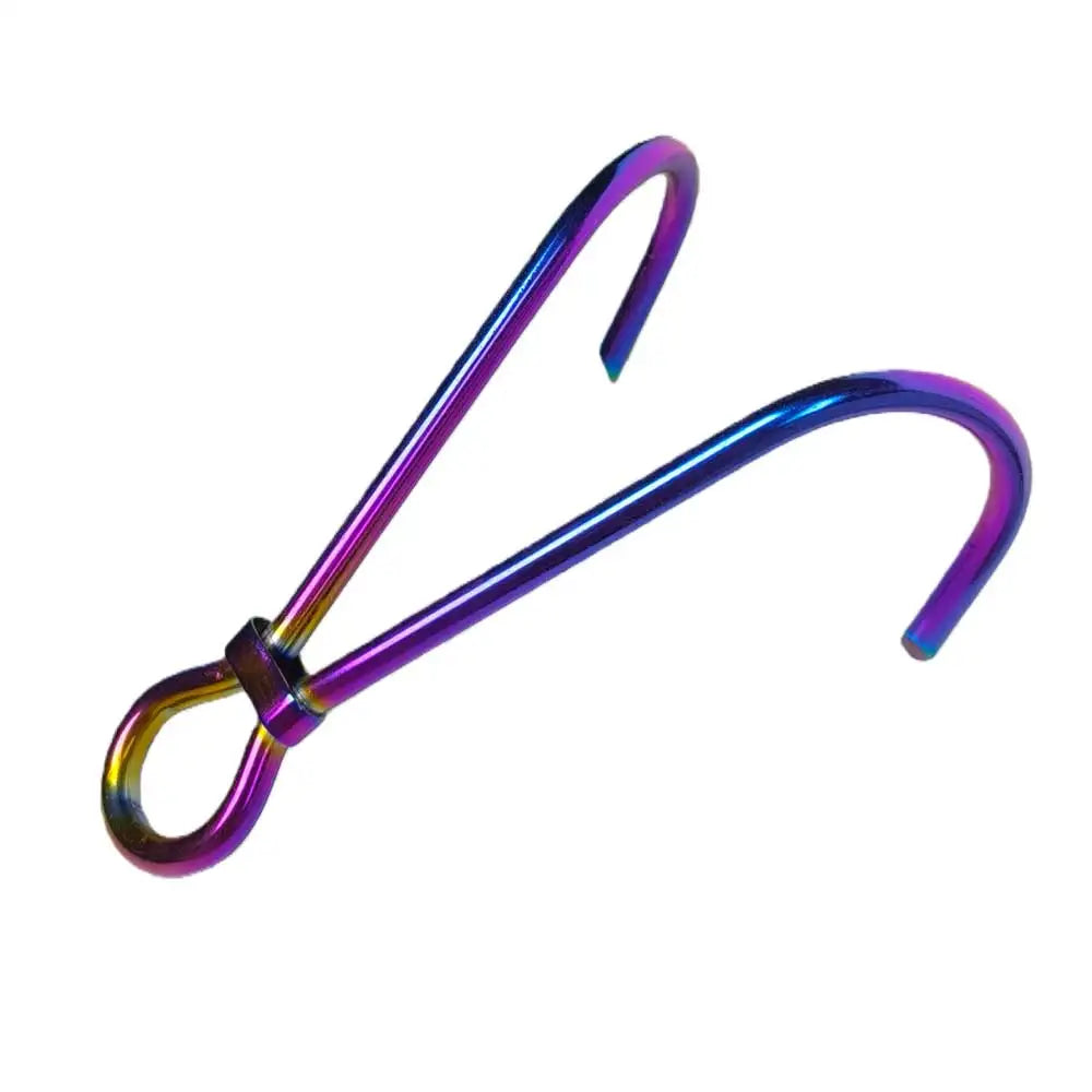 Marine Grade Diving Double Drift Hook 316 stainless steel Colorful Double Safety Hooks for Current Diving Oasis Select Colorful 1PC