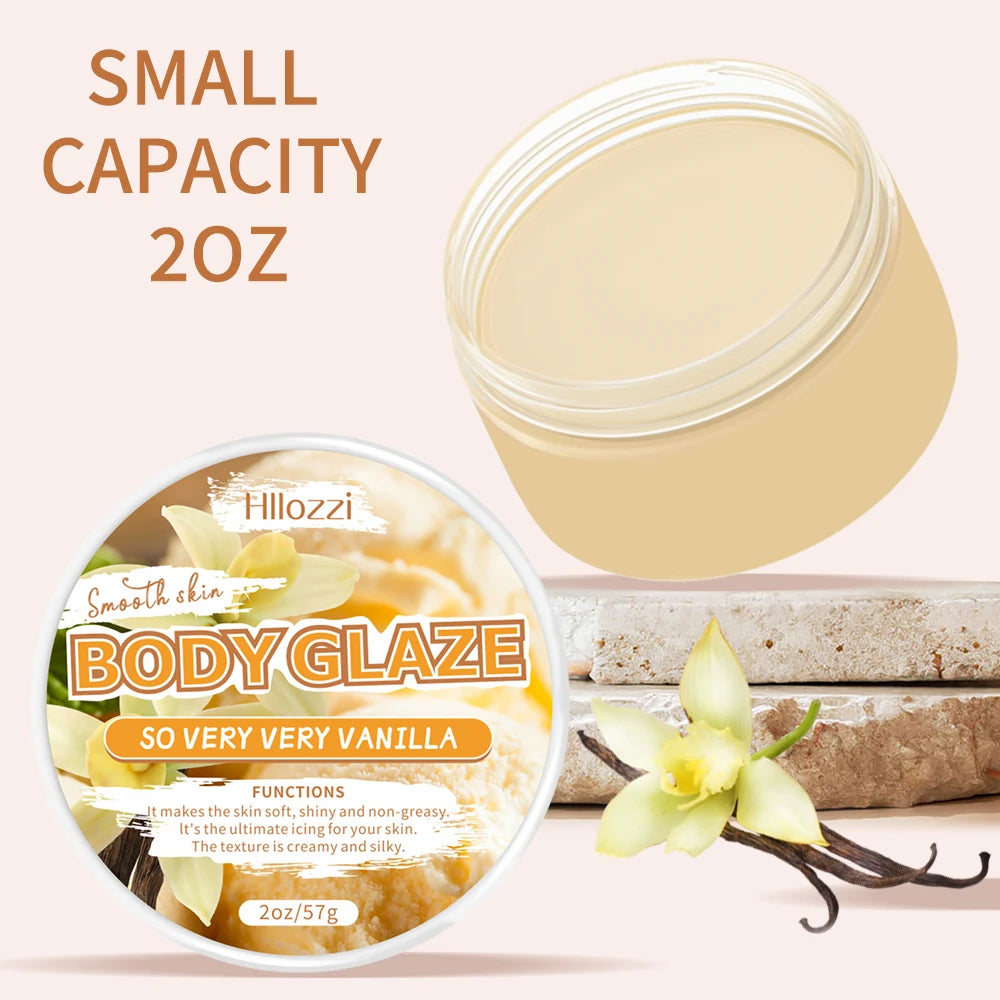 Vanilla body glaze can be used on the face and body to moisturize and nourish the skin, making it elastic Fresh Oasis Select
