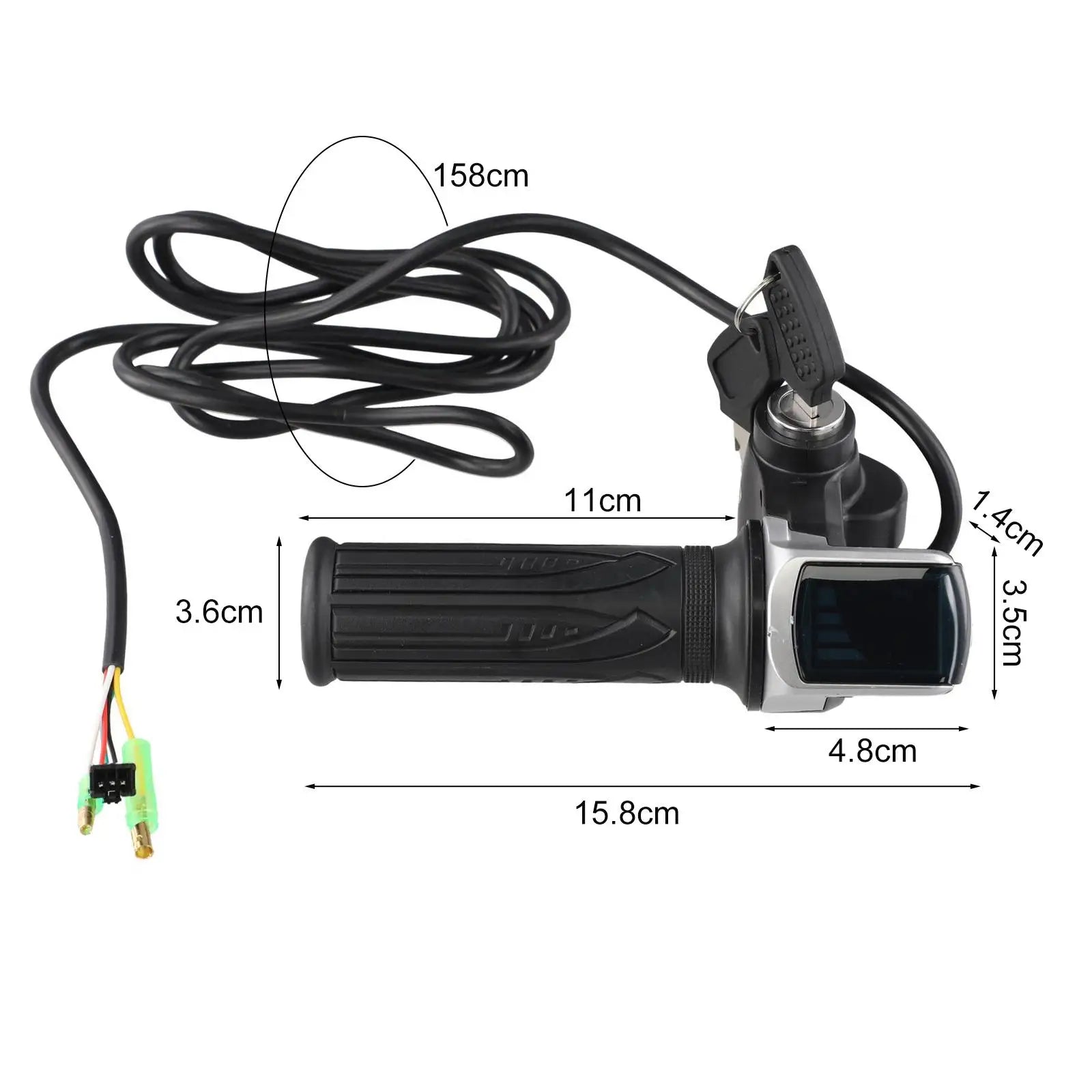 Outdoor Throttle Grip Spare Sports Electric Scooters Motorcycle Parts Plastic Power Indicator Speed Shifter Turn Oasis Select
