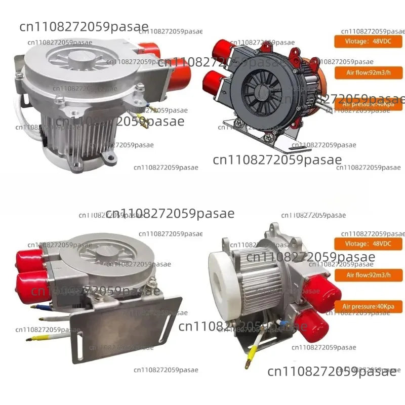 145mm Brushless DC Blower, 40 KPa, Centrifugal Blower with Recirculating Aluminum Blades and Bearings Oasis Select Default Title