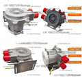 145mm Brushless DC Blower, 40 KPa, Centrifugal Blower with Recirculating Aluminum Blades and Bearings Oasis Select Default Title