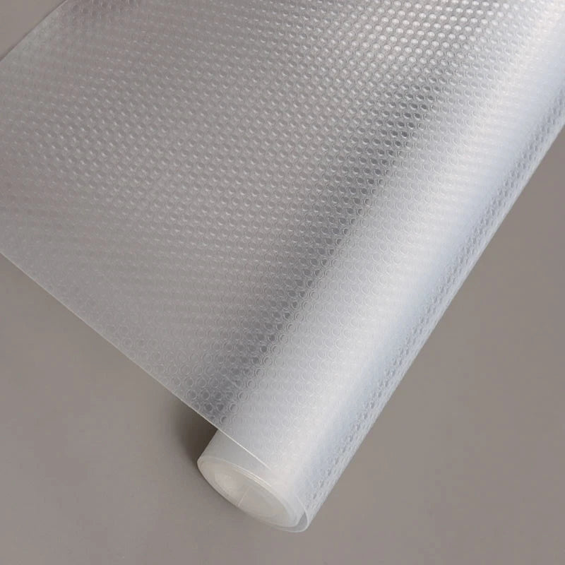 Reusable Kitchen Cabinet Mats Drawer Mats Washable Dustproof and Non-slip Placemats Refrigerator Non-slip Mats Shelf Paper Oasis Select Transparent 50x500cm