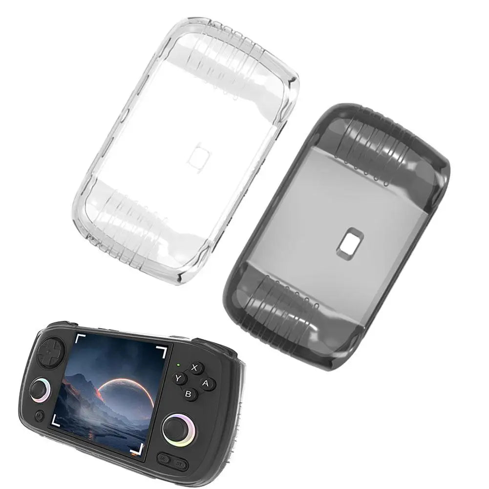 For Anbernic RG CubeXX Soft Rubber TPU Protective Shell Gaming Handheld Transparent Protective Case Anti-Scratch Accessories Oasis Select