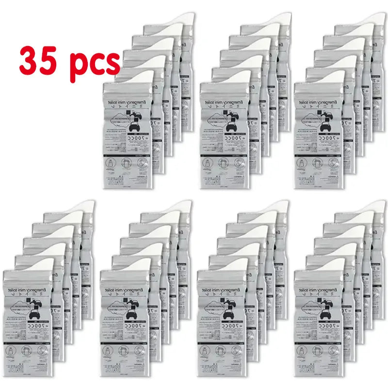 5-40pcs Outdoor Emergency Urinate Bags 700ml Easy Take Piss Bags Travel Mini Mobile Toilet For Baby Women Men Vomit Bag Oasis Select 35pcs