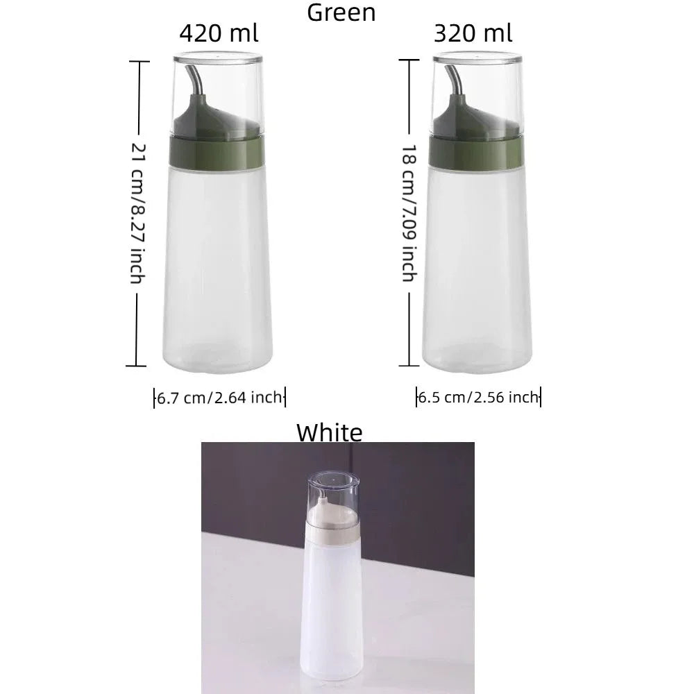 Food-Grade Squeeze Condiment Bottle | Leak-Proof, 320–420ml