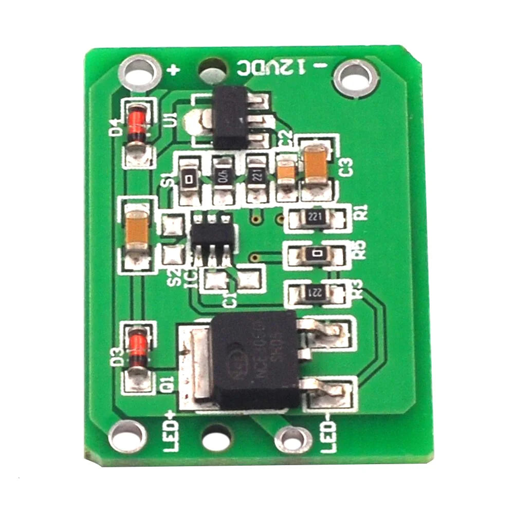 12V Capacitive Touch Switch Sensor Module Push Button Touching Key Module Jog Latch With Relay DC6-24V 3A Expansion Board Module Oasis Select