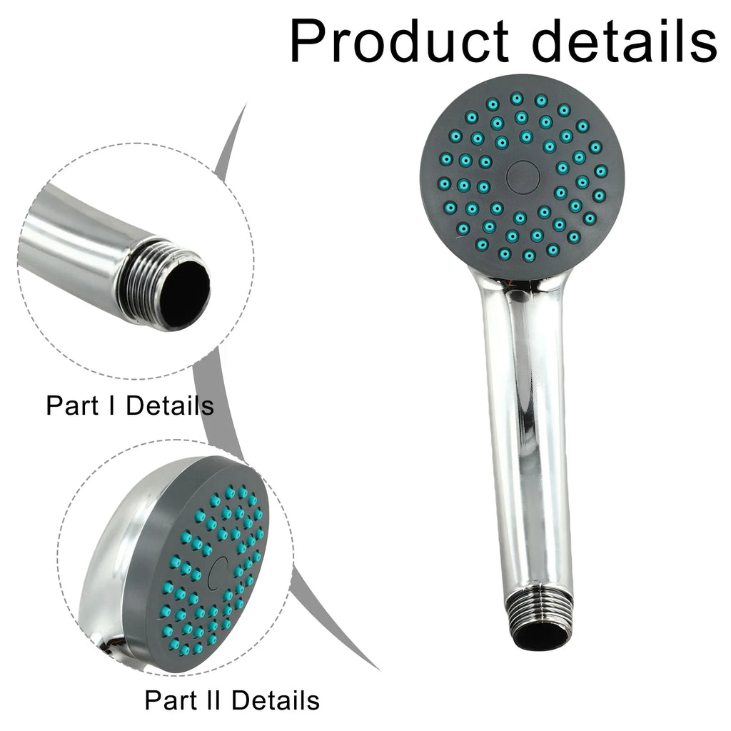 Bathroom Handheld Shower Head ABS Shower head Single Function Shower Sprinkler Head Spray Bath Parts 19cm Oasis Select