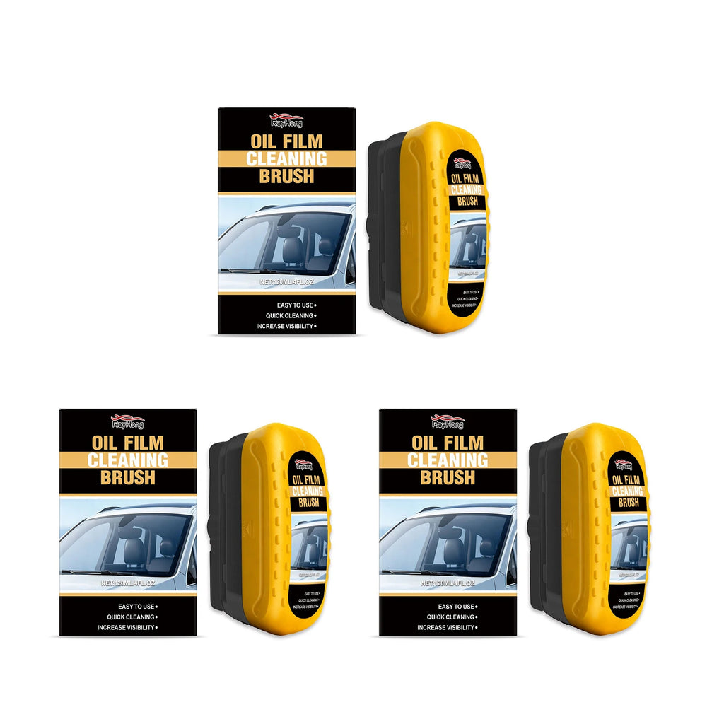 Automotive Oil Film Cleaning Brush Car Glass Window Wipe Anti-Rain Fog Front Function Maintenance Inside Windshield Home Sponge Oasis Select 360ml boxed