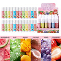 HEYXI 24-Piece Fruit Flavor Moisturizing Lip Balm Set Lip Balm Set Oasis Select 24pcs