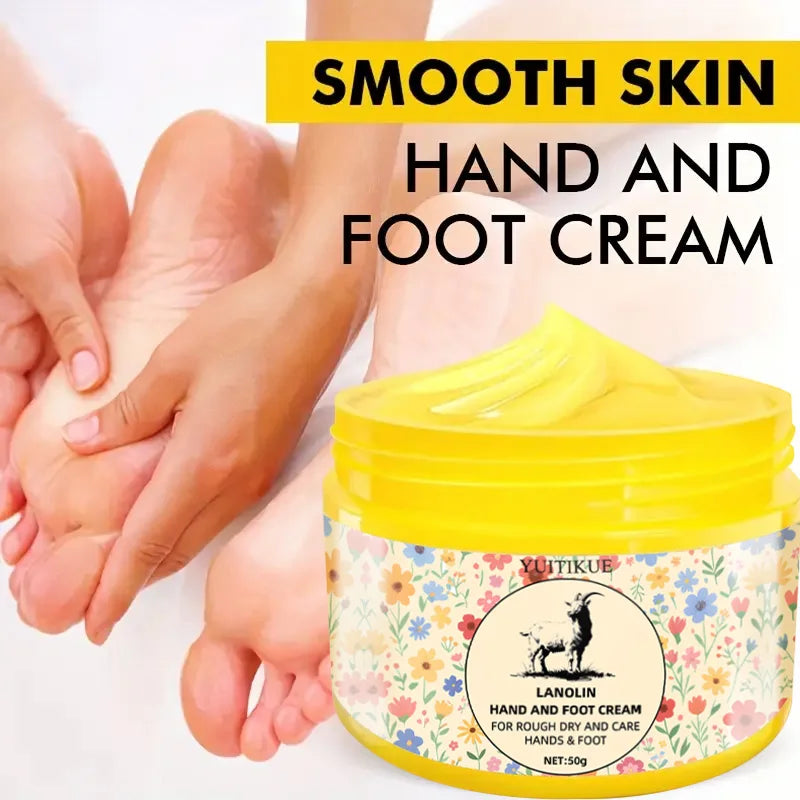 YUITIKUE Lanolin Hand & Foot Cream 50g – Dry Skin Repair