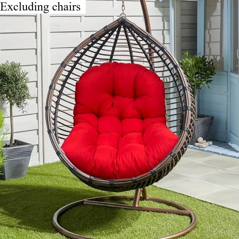 Outdoor hanging basket chair Sitting cushion all season hanging chair Cushions Balcony Garden Cushion Hammock chair Cushions Oasis Select red 80x120cm