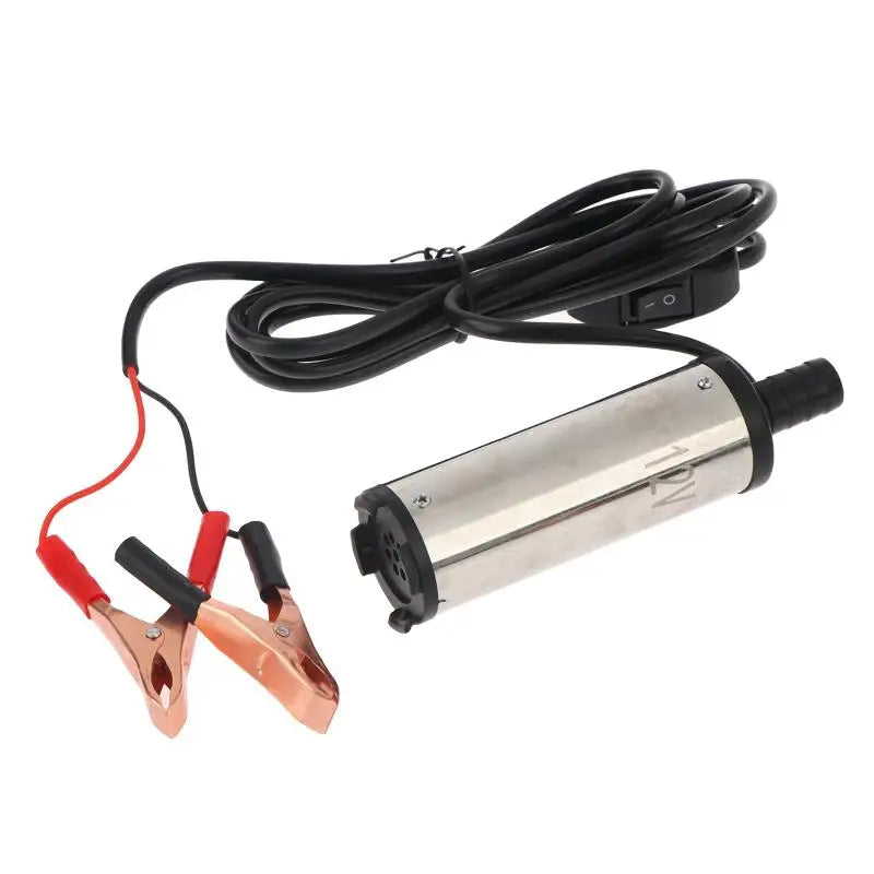 Small Electric Fuel Transfer Pump 12V 24V DC Pumping Dispenser Lightweight Portable Clamp Models Self-priming Type Oasis Select