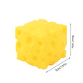 Squishy Cheese Cube Squeeze Toys Soft Butter Cheese Fidget Toy Slow Rebound Push Stress Relief Sensory Toy Stress Relief Oasis Select 5cm