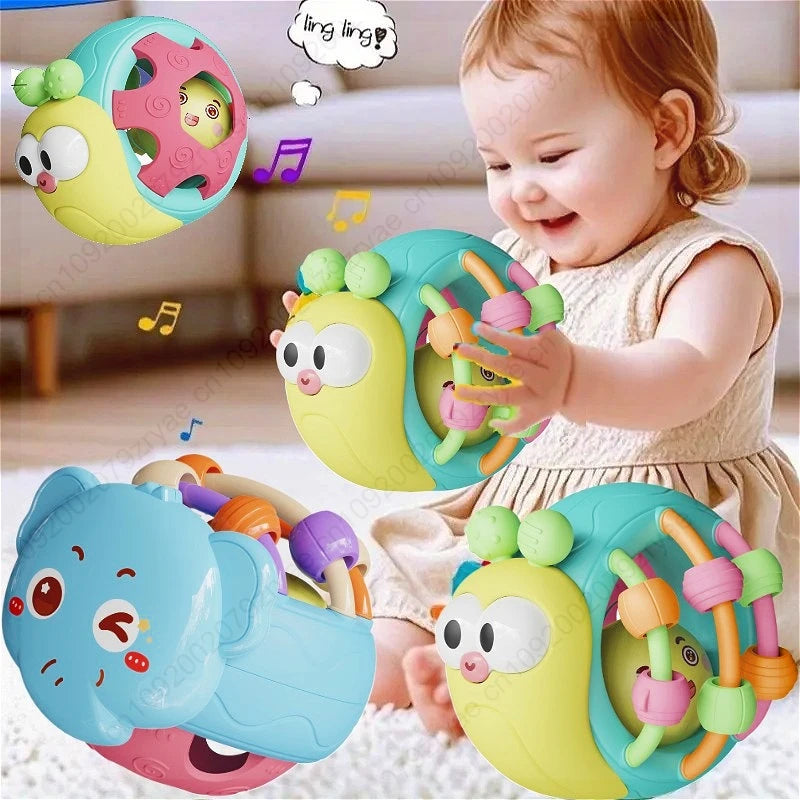 Baby Balls Rattle Comforter Toy Soft Hand Grasp Ball Educational Sensory Toys Activity Baby Crawling Toys 0 6 12 Months Oasis Select