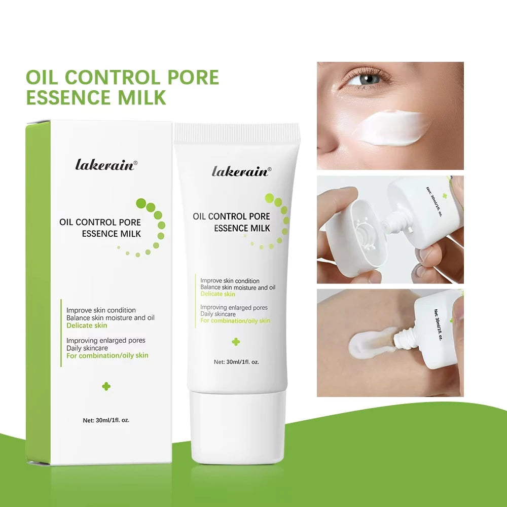 30ml Oil Control Pore Essence Milk – Smoothing Hydrating Serum Pore Essence Serum Oasis Select
