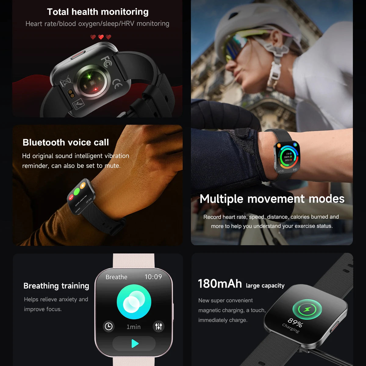 6.9mm Amoled Ultra-thin Curved Waterproof Smartwatch Women BT Call Smart Watch Men All Metal Body Sleep 24h Health Monitor Sport Oasis Select