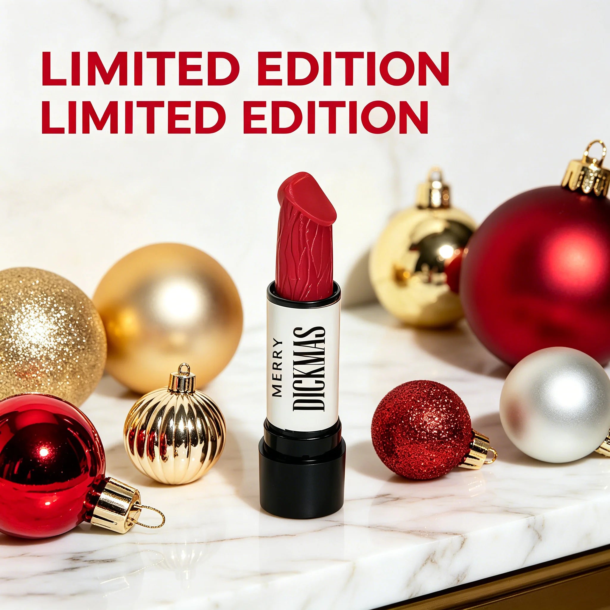 Secret Party Christmas Lipstick – Matte Shimmer Long-Wear