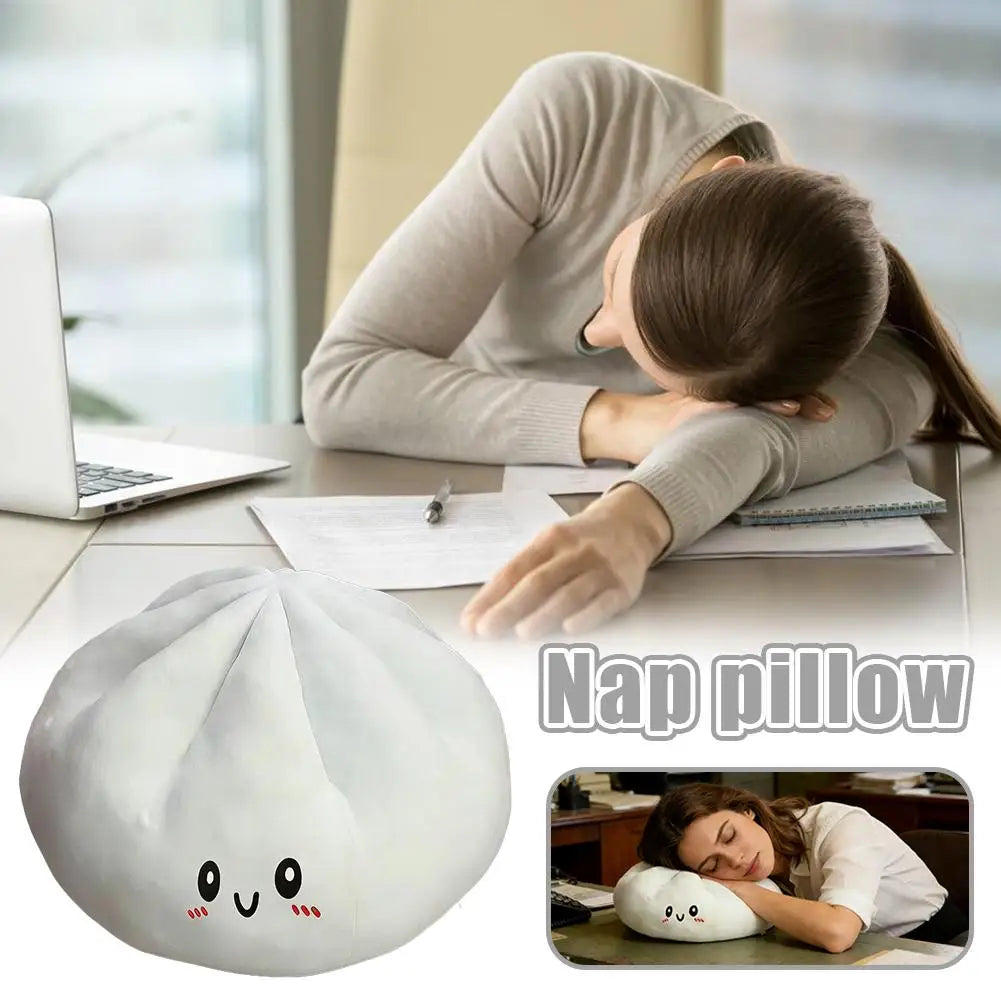 Large Dumpling Dough Squeeze Ball Plush Squishy Toy Fidget Sensory Play Design Suitable For Desktop Home Decor Stress Venting Oasis Select