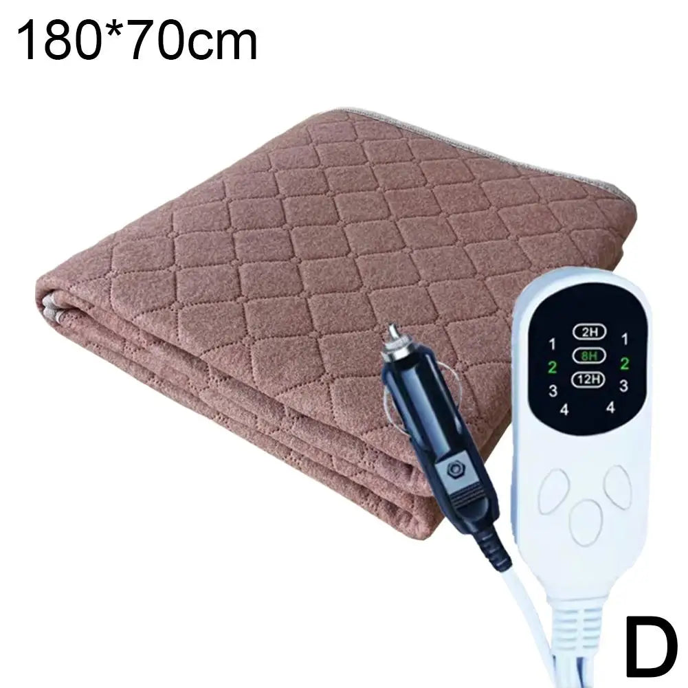 12V Electric Heated Car Blanket – Camping, Truck & Off-Road Heated Car Blanket Oasis Select D
