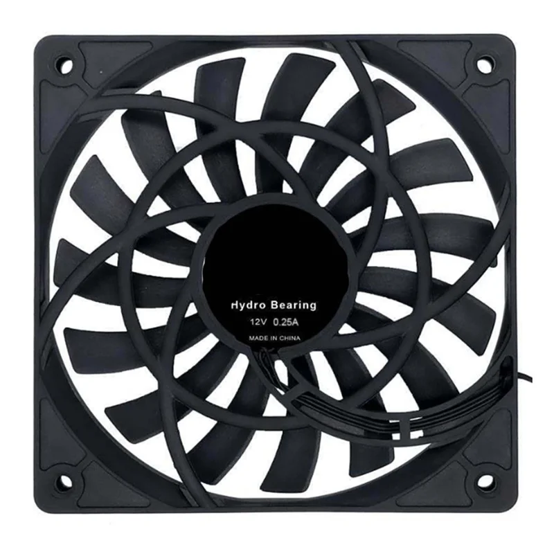 Mute 120mm 12cm PWM Cooling Fan Slim 12mm,New 120X120X12mm DC 12V 0.25A 1400RPM Computer PC Case Chassis Cooler Quiet Oasis Select Default Title