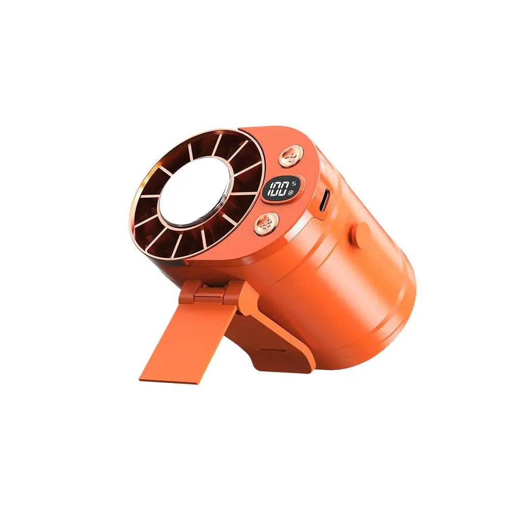 Clip-On Waist Fan | Semiconductor Cooling 3000mAh USB Rechargeable