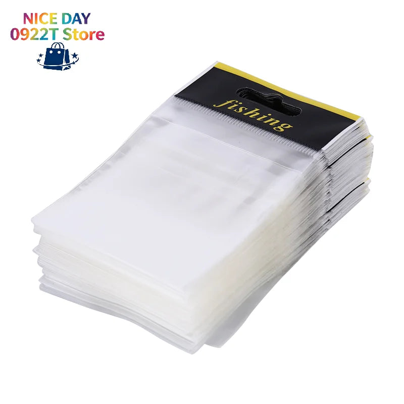 100Pcs Small Fish Hook Bags Fishing Accessories Bag Fishing Bag For Fishing Shop@#X Oasis Select