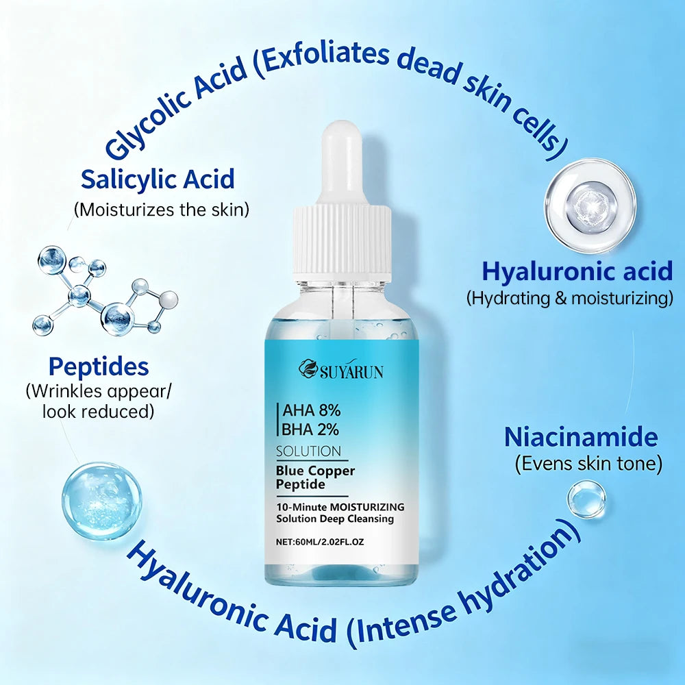 SUYARUN Copper Peptide Serum – Niacinamide & Hyaluronic Acid Face Serum Oasis Select