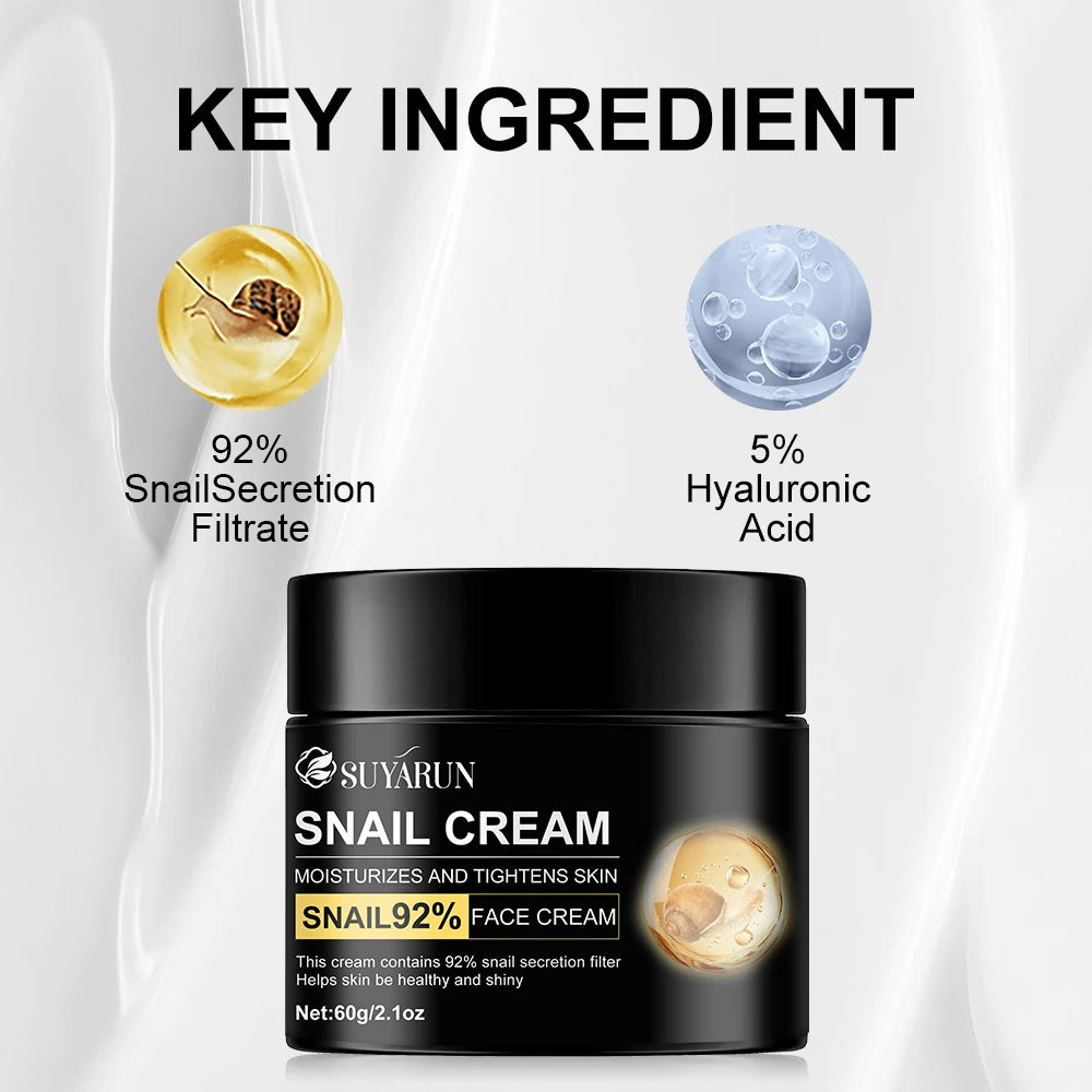 Snail Mucus Coconut Oil Face Cream – Anti-Aging & Brightening