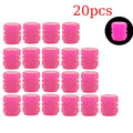 4/8/16/20pcs Universal Luminous Bicycle Tire Valve Caps Night Glowing Decor Motorcycle Bike Valve Stem Cap Wheel Nozzle Oasis Select 20PCS Rose