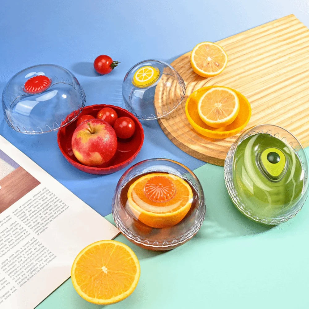 With Lid Fruit Preservation Box Wear-resistant Sealed Vegetable Fruits Crisper Drop-resistant Reusable Oasis Select