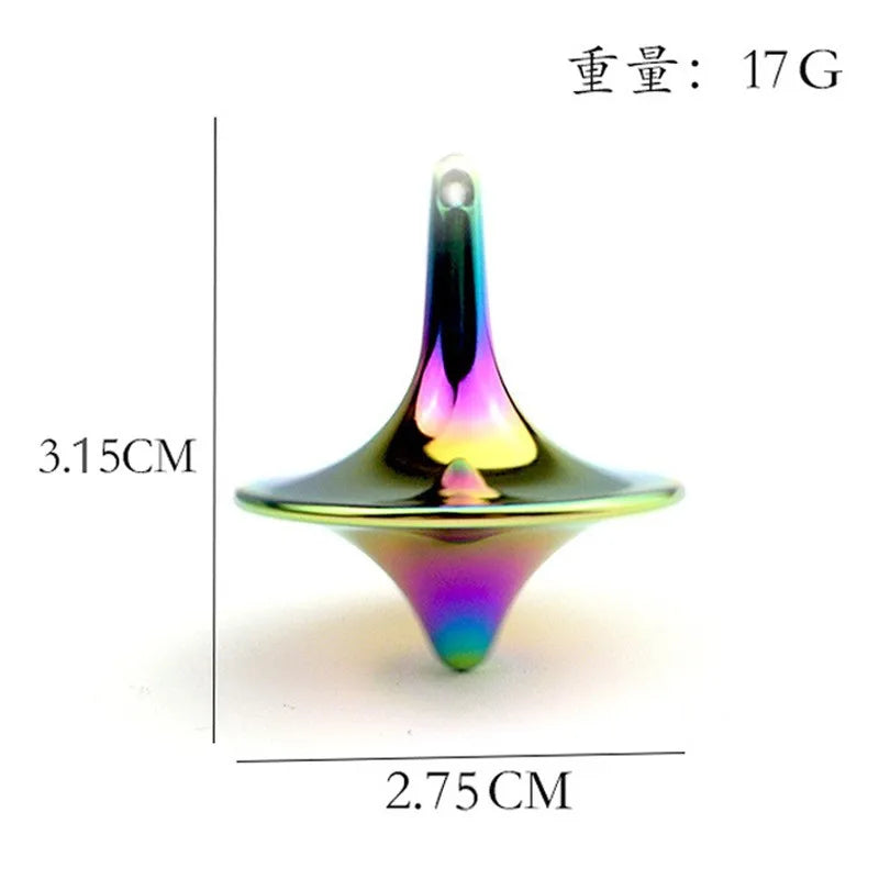Metal Gyroscope Spinning Top Fidget Toy – Stress Relief Gift Fidget Gyroscope Toy Oasis Select