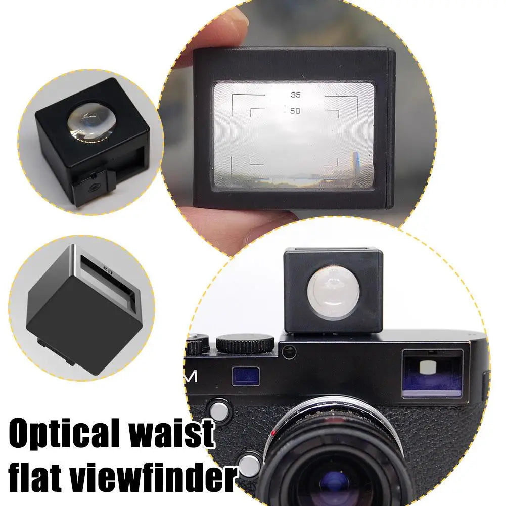 28mm Waist-Level Optical Viewfinder – 35/50/40mm Frame Lines