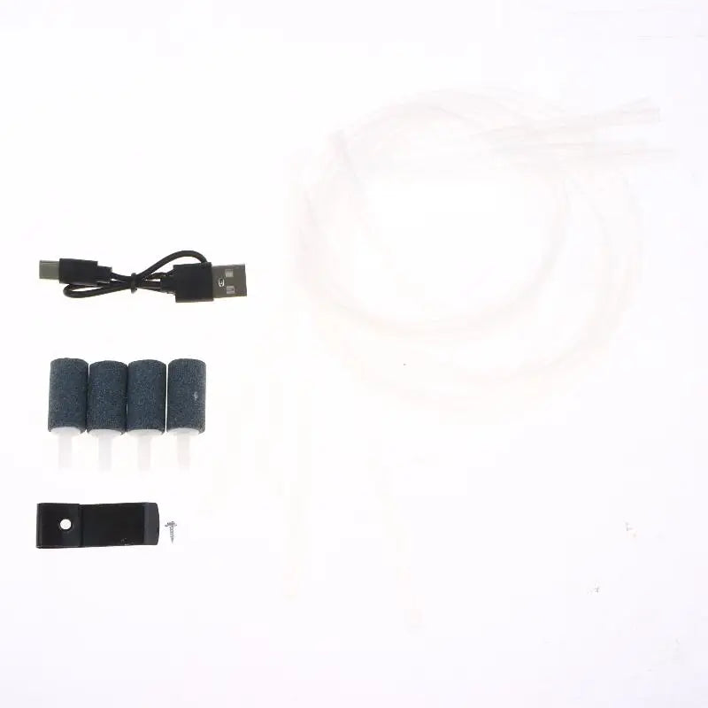 USB Rechargeable Portable Quiet Aquarium Air Pump | Fish Tank